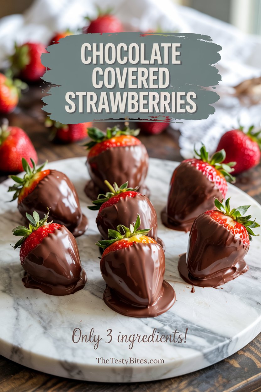 chocolate covered strawberries recipe recipe