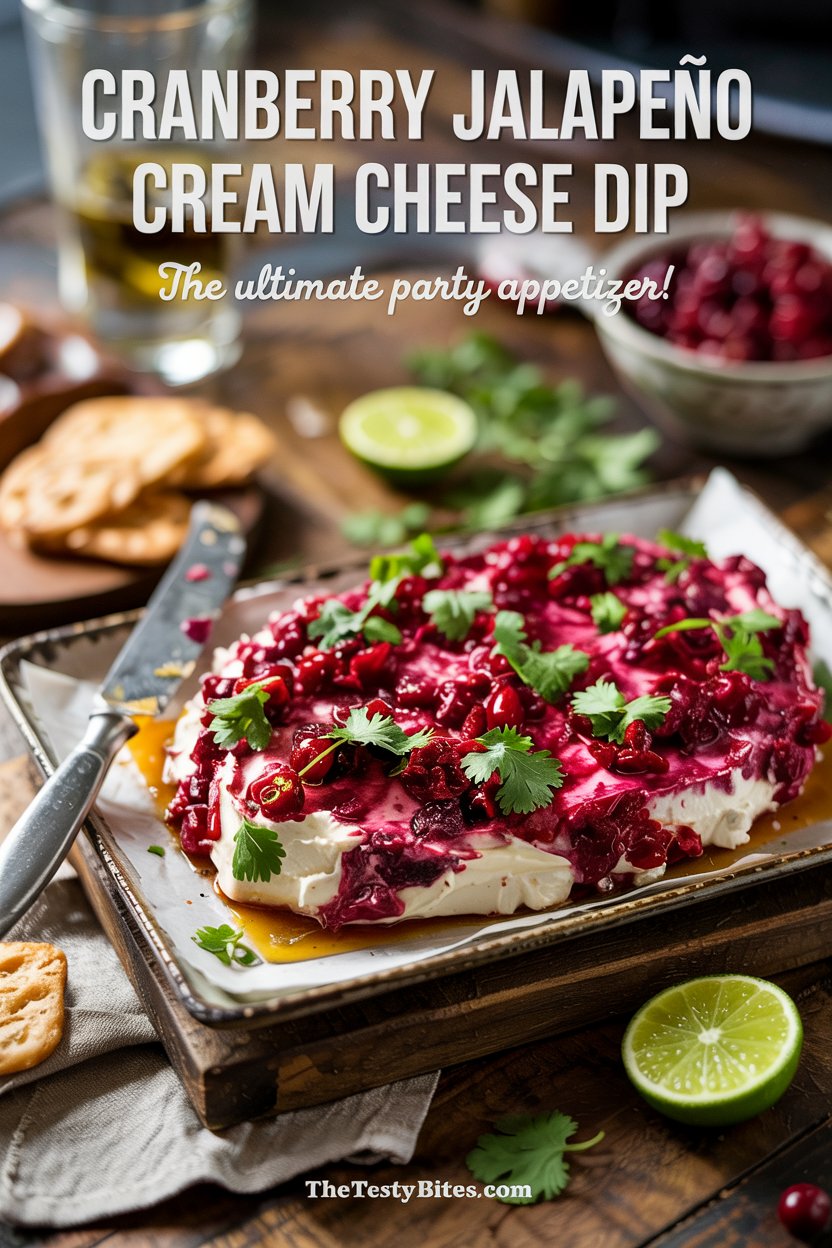 cranberry jalapeno cream cheese dip recipe