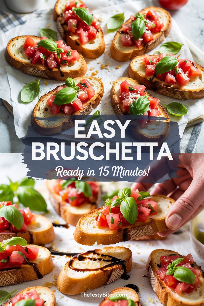 bruschetta recipe easy recipe