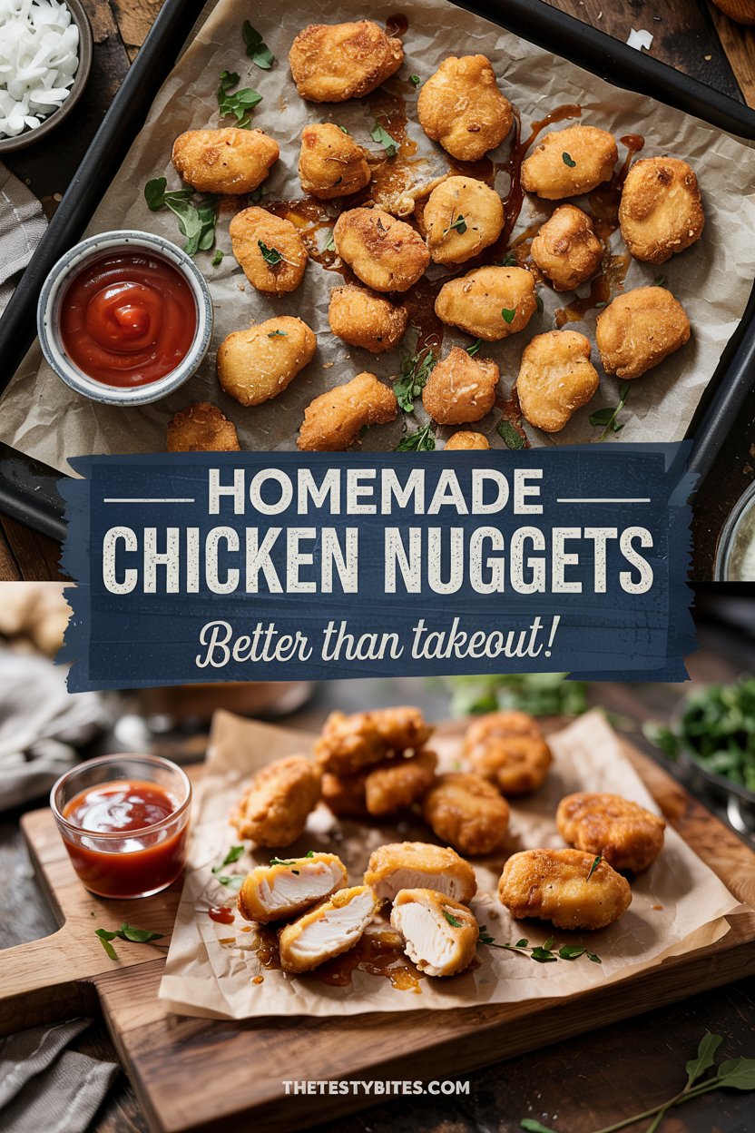 homemade chicken nuggets recipe recipe