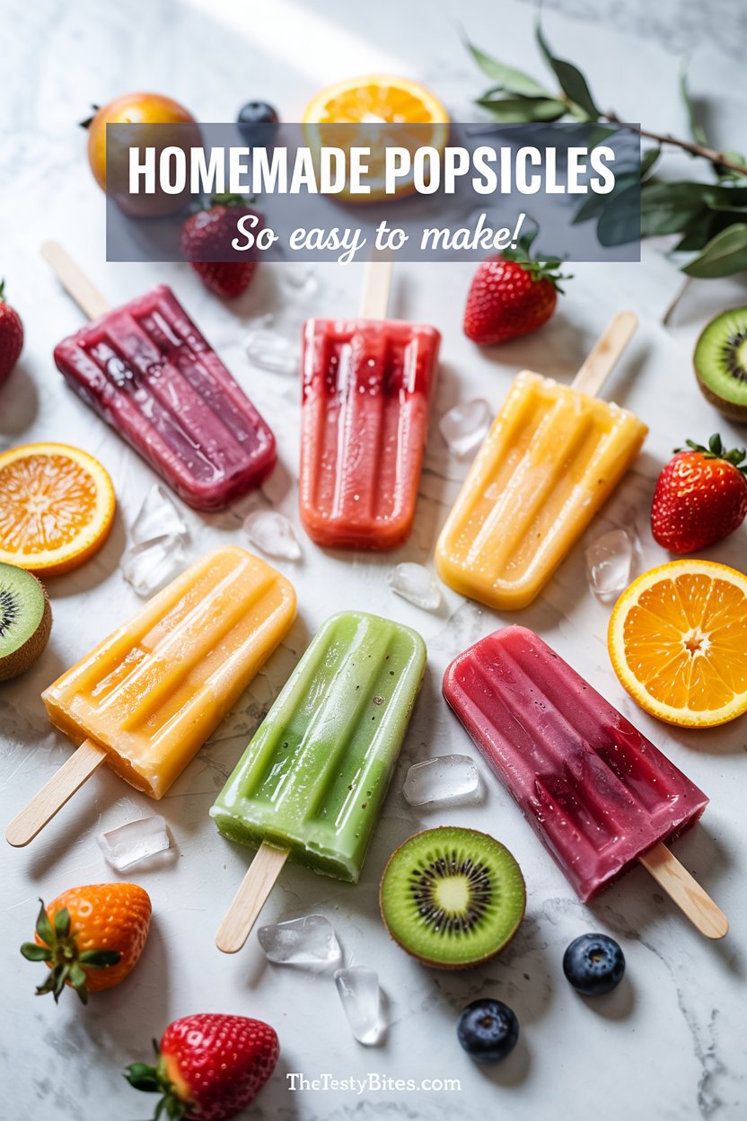 homemade popsicles recipe recipe