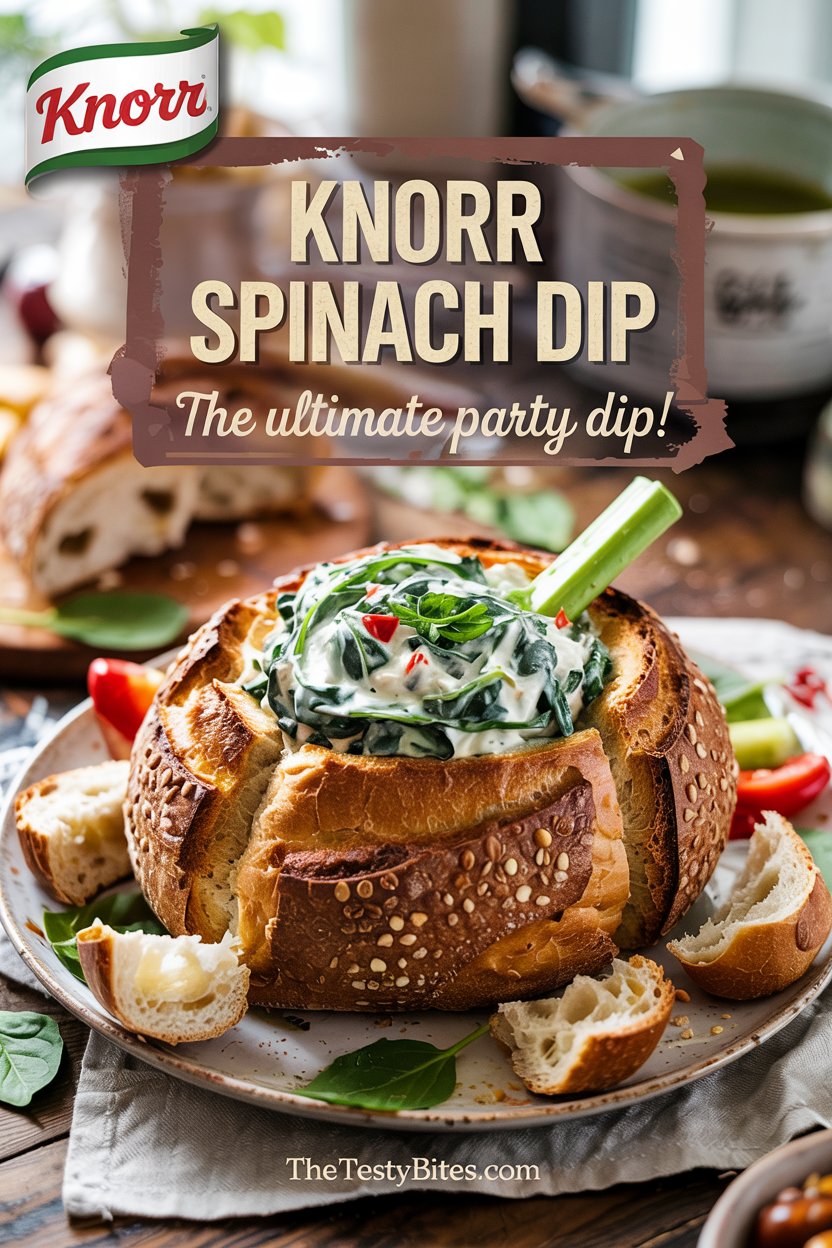 knorr spinach dip recipe